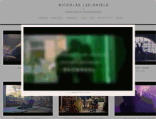 Tablet Screenshot of nicholasleeshield.com